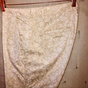 GAP Printed Girlfriend Chinos Size 8